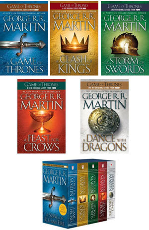 A Song of Ice and Fire series: 5-Book Boxed Set