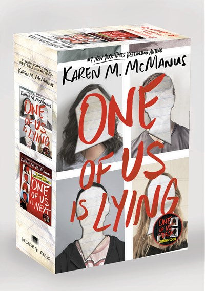 Karen M. McManus 2-Book Paperback Boxed Set : One of Us Is Lying, One of Us Is Next