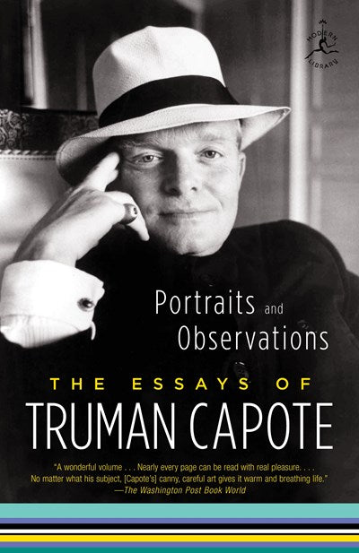 Portraits and Observations : The Essays of Truman Capote