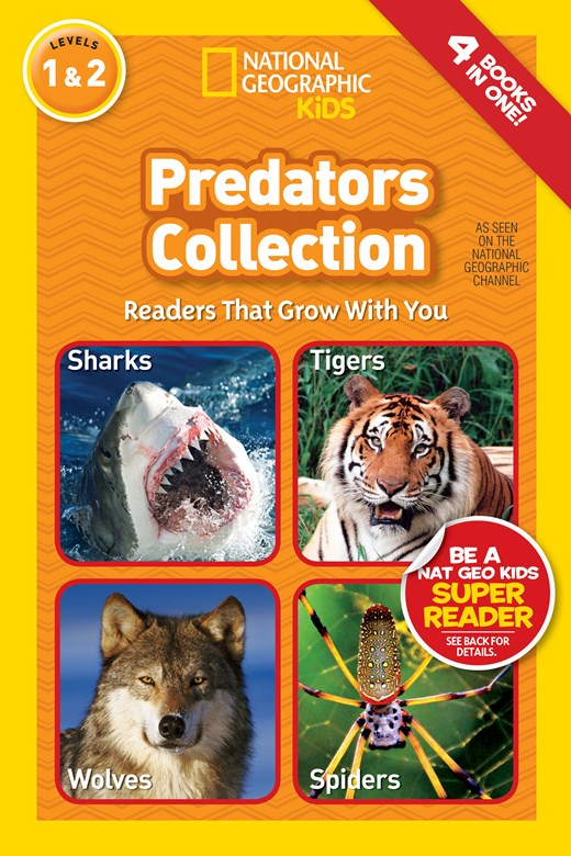 Predators Collection (National Geographic Kids Readers, Levels 1 & 2)