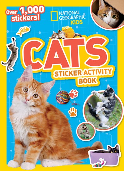 National Geographic Kids Cats Sticker Activity Book